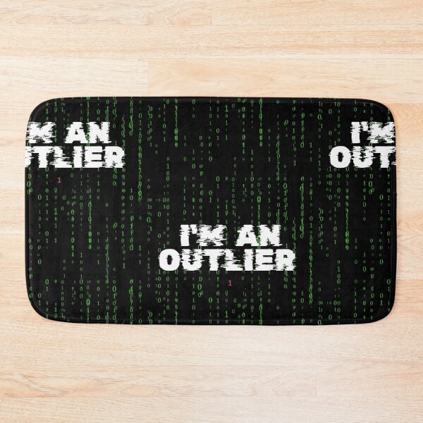 Item preview, Matrix BG I'm an Outlier  designed and sold by rebuZZ-Apparels-The Minimalistic Buzz.