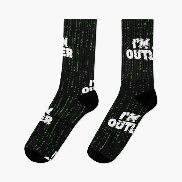 Item preview, Matrix BG I'm an Outlier  designed and sold by rebuZZ-Apparels-The Minimalistic Buzz.