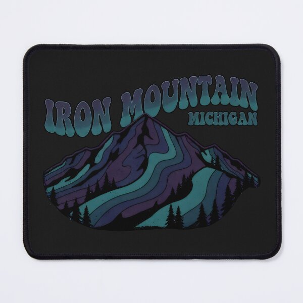 Item preview, Iron Mountain, Michigan Retro Mountain designed and sold by TheOldMittenIllustrated.