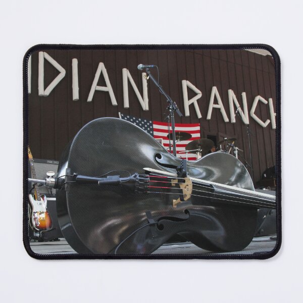 Item preview, Stand Up Bass Lying Down At Indian Ranch Campground designed and sold by ConcertImages.