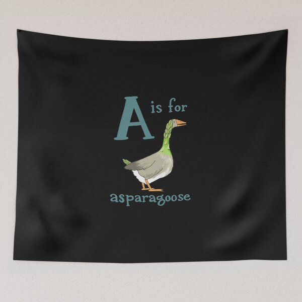Item preview, A Is For Asparagoose designed and sold by Hinkla9Con.