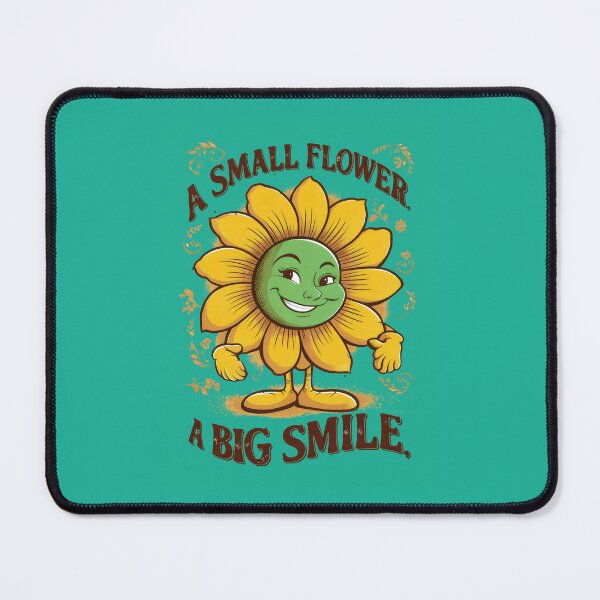 Item preview, Smiling flower. designed and sold by MyHappyArtShop.