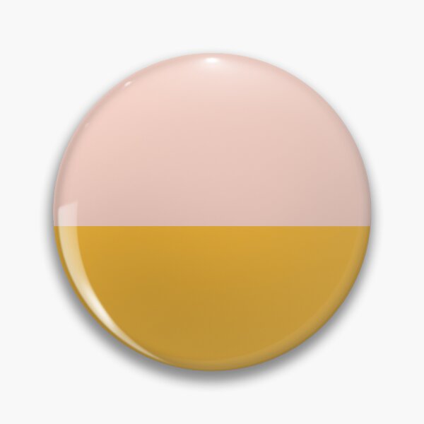 Item preview, Blush Pink and Mustard Yellow Minimalist Color Block 2 designed and sold by kierkegaard.