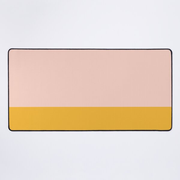 Item preview, Blush Pink and Mustard Yellow Minimalist Color Block 2 designed and sold by kierkegaard.