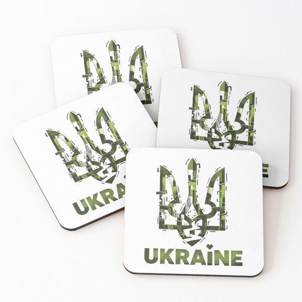 Item preview, Ukraine Tryzub Camouflage Emblem designed and sold by RGShirtWorks.