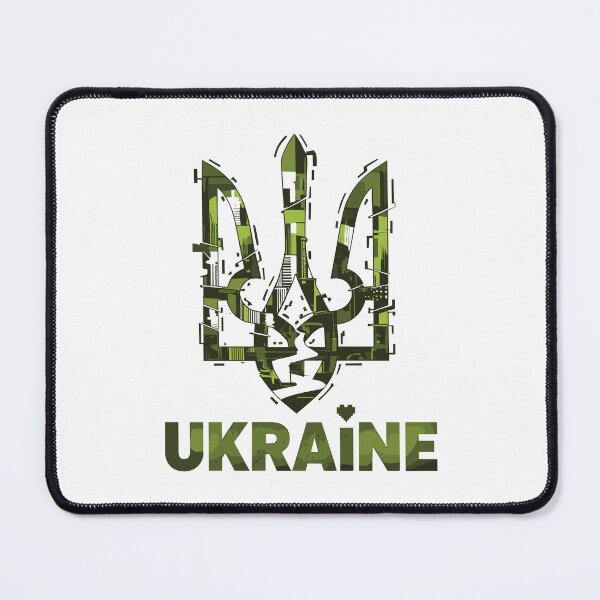 Item preview, Ukraine Tryzub Camouflage Emblem designed and sold by ML-Media.