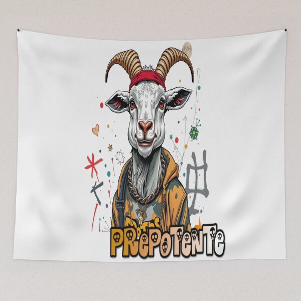 Item preview, prepotente graffiti art anime cool new goat designed and sold by atomsama.