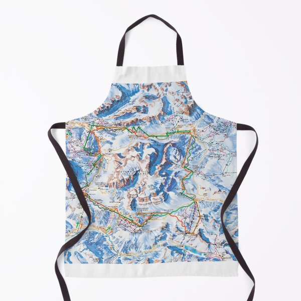 Item preview, Sella Ronda Ski Map designed and sold by fungus50.