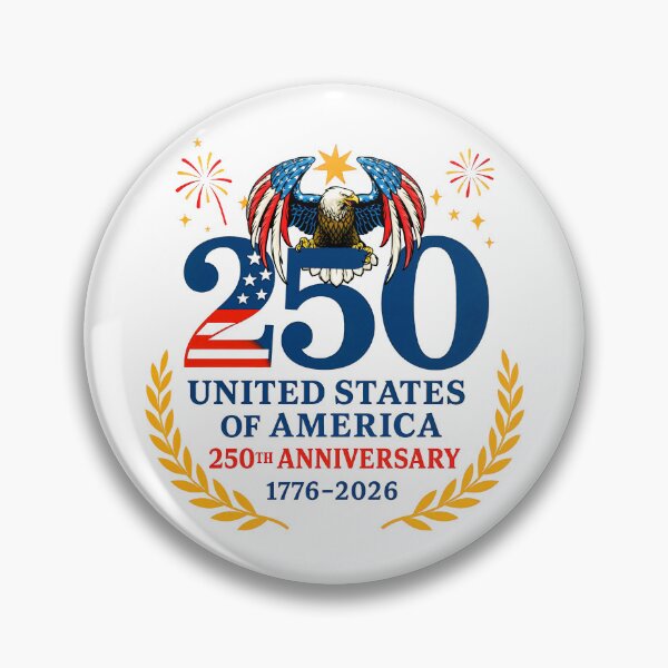 Item preview, United States of America 250th Anniversary 1776-2026 designed and sold by gear-posters.