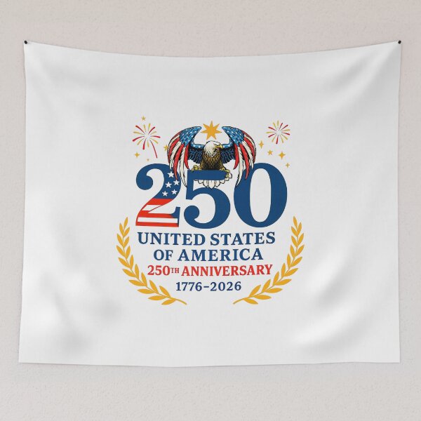 Item preview, United States of America 250th Anniversary 1776-2026 designed and sold by gear-posters.