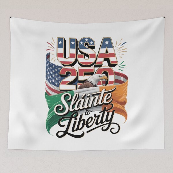 Item preview, 250th USA – Sláinte to Liberty | Irish-American Unity Celebration designed and sold by CELTIC-DESIGNS.