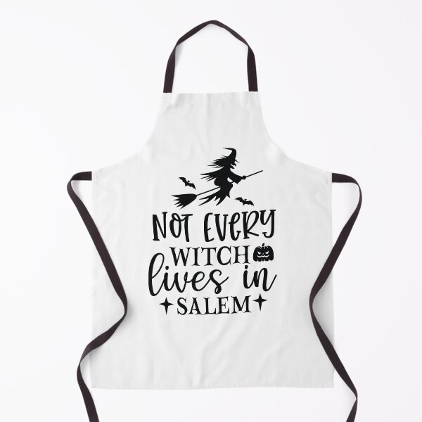 Item preview, Not Every Witch Lives in Salem - Funny Modern Witch Quote designed and sold by FuzionRaptor.