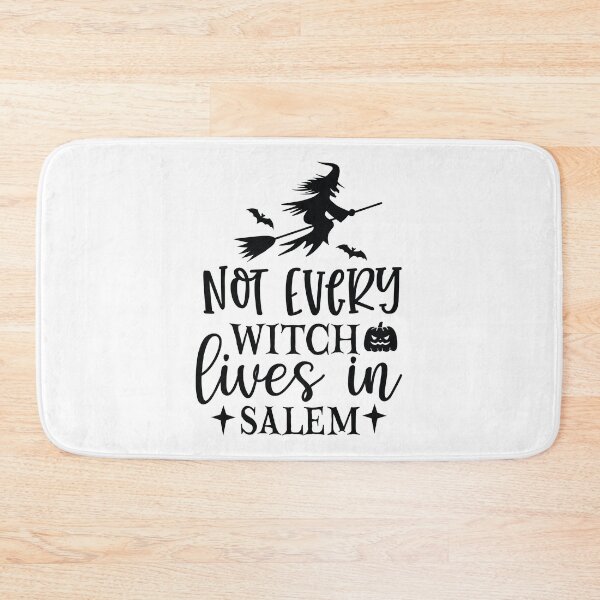 Item preview, Not Every Witch Lives in Salem - Funny Modern Witch Quote designed and sold by FuzionRaptor.