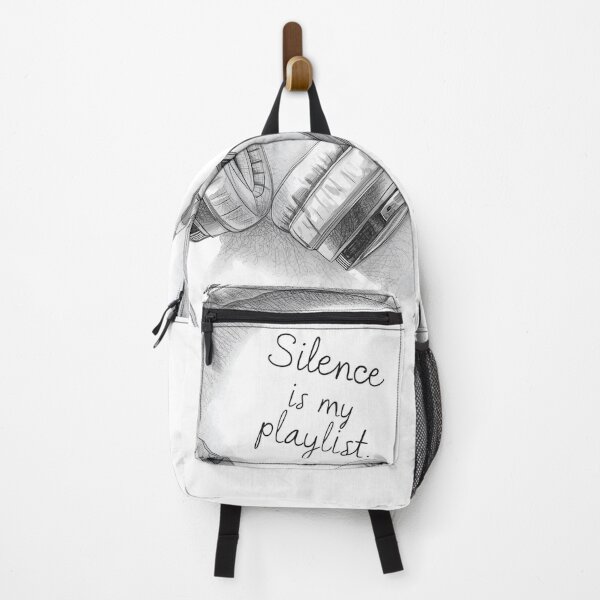 Item preview, Silence Is My Playlist – Minimalist Tee for Introverts & Deep Thinkers designed and sold by PixelNest-Haven.
