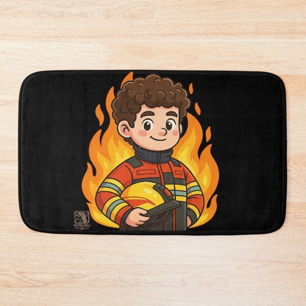 Item preview, firefighter designed and sold by nuovaDea25.