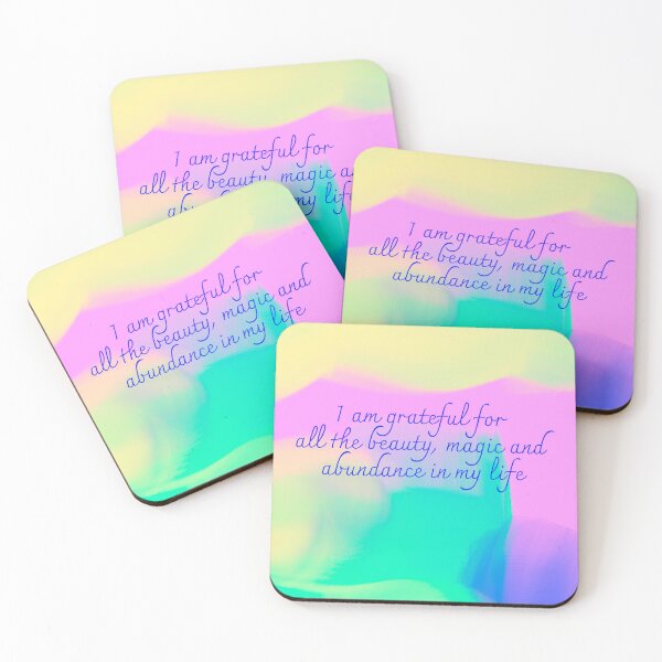 Item preview, I am grateful for all the beauty, magic and abundance in my life designed and sold by diamondqueenmindset.