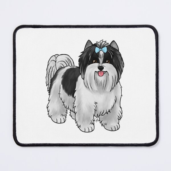 Item preview, Dog - Biewer Terrier - Black and White designed and sold by Jennifer Stolzer.