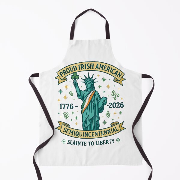 Item preview, Proud Irish American Statue of Liberty | 1776–2026 Semiquincentennial designed and sold by CELTIC-DESIGNS.
