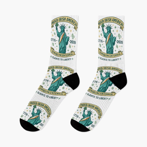 Item preview, Proud Irish American Statue of Liberty | 1776–2026 Semiquincentennial designed and sold by CELTIC-DESIGNS.