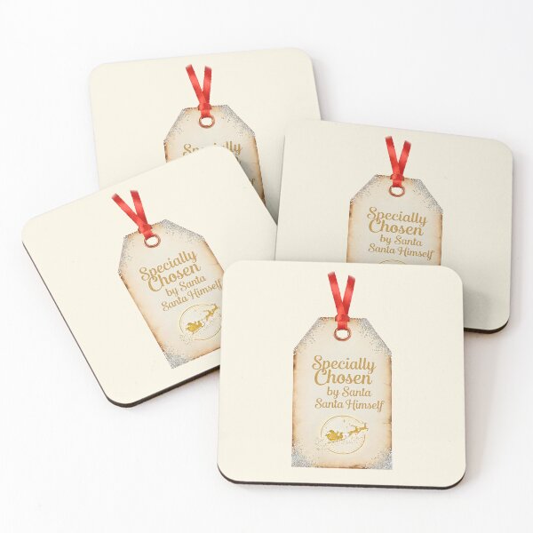 Item preview, Specially Chosen by Santa – Vintage Christmas Gift Tag Design designed and sold by Iras-Art-Corner.