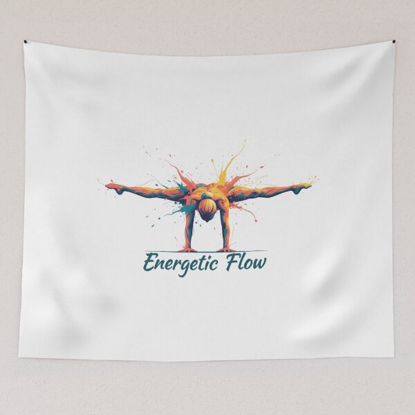 Item preview, Energetic Flow: Power in Balance and Motion designed and sold by Cloud-Riders.