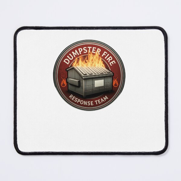 Item preview, Dumpster Fire Response Team Leader Running on Caffeine and Chaos designed and sold by HumansStuck12.