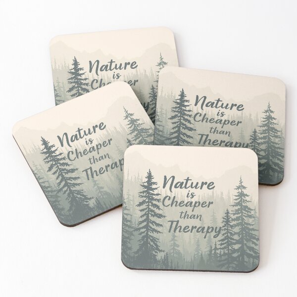 Item preview, Nature Is Cheaper Than Therapy Forest designed and sold by Classy-Artist.