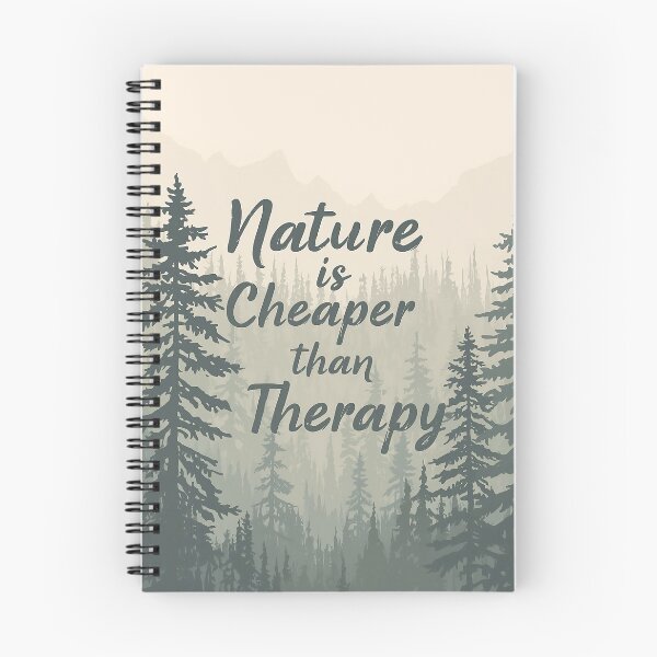 Item preview, Nature Is Cheaper Than Therapy Forest designed and sold by Classy-Artist.