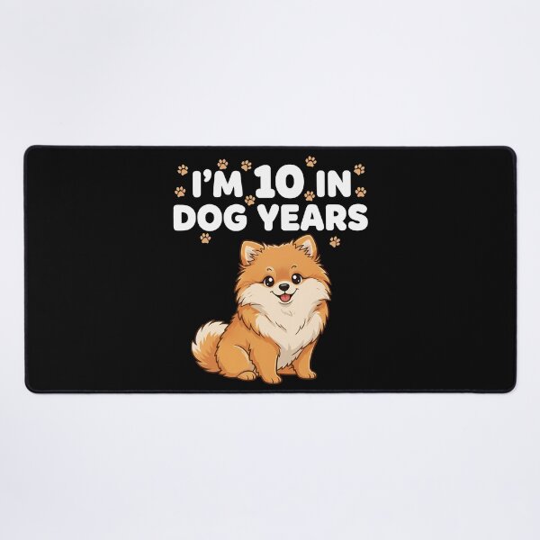 Item preview, Pomeranian 10 in Dog Years 70th Birthday designed and sold by k3rstman1.