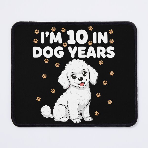 Item preview, Poodle 10 in Dog Years 70th Birthday designed and sold by k3rstman1.