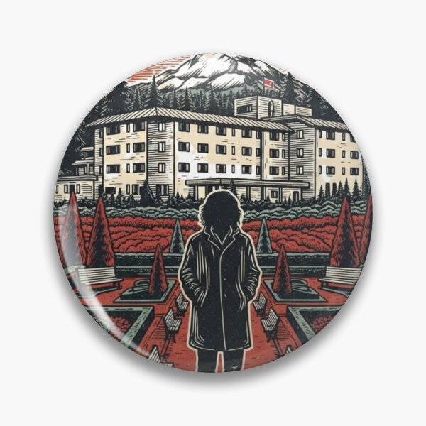 Item preview, Overlook Hotel Caretaker T-Shirt - The Shining Horror Movie Merch for Men & Women - Vintage Scary Film Shirt - Unisex, Winter 1980, Classic Horror Fan Apparel designed and sold by Stile&Stampa.
