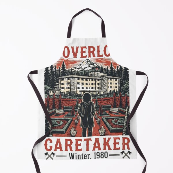 Item preview, Overlook Hotel Caretaker T-Shirt - The Shining Horror Movie Merch for Men & Women - Vintage Scary Film Shirt - Unisex, Winter 1980, Classic Horror Fan Apparel designed and sold by Stile&Stampa.