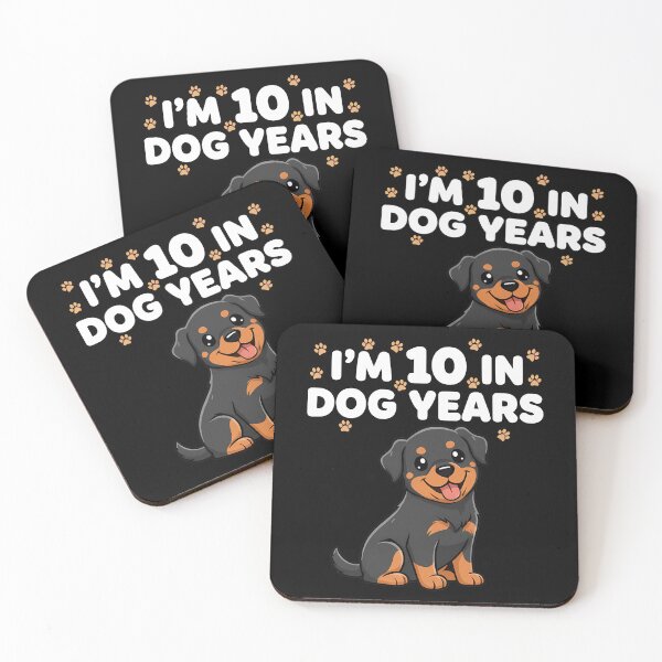Item preview, 10 In Dog Years 70th Birthday Rottweiler designed and sold by k3rstman1.