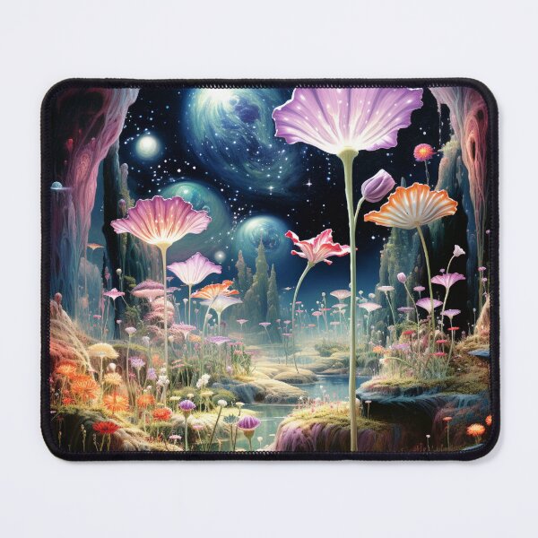 Item preview, Planetary world landscape flowers dream world designed and sold by G-M-Designs.