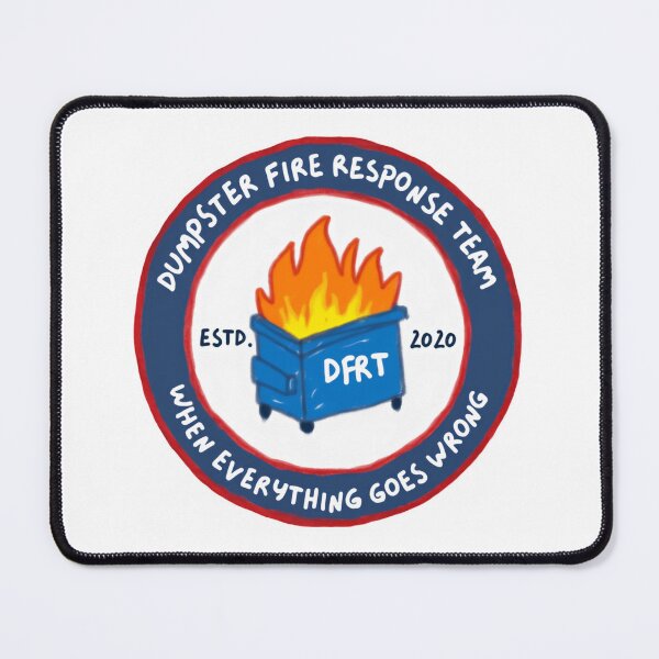 Item preview, Dumpster Fire Response Team Leader Certified Chaos Manager Extraordinaire designed and sold by HumansStuck12.