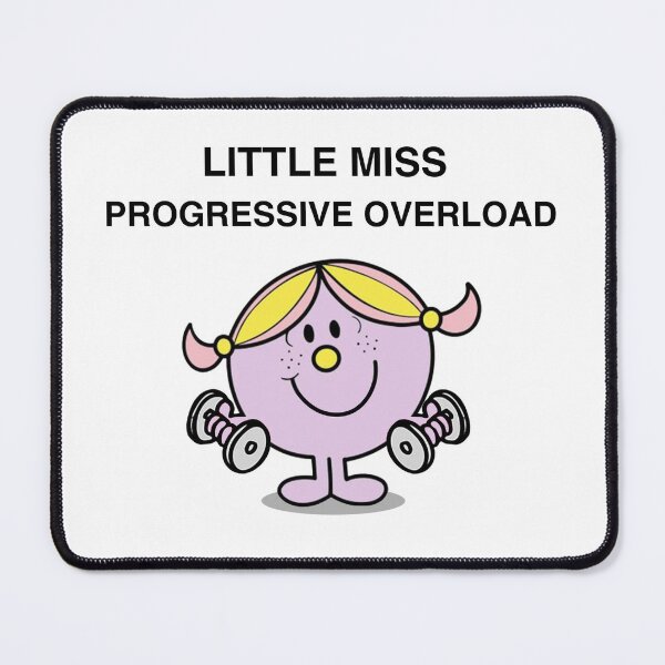 Item preview, Little Miss Progressive Overload designed and sold by kcgfx.