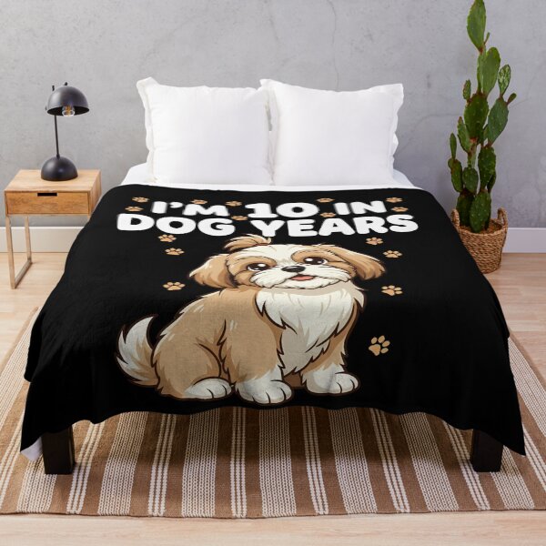 Item preview, 10 In Dog Years 70th Birthday Shih Tzu designed and sold by k3rstman1.