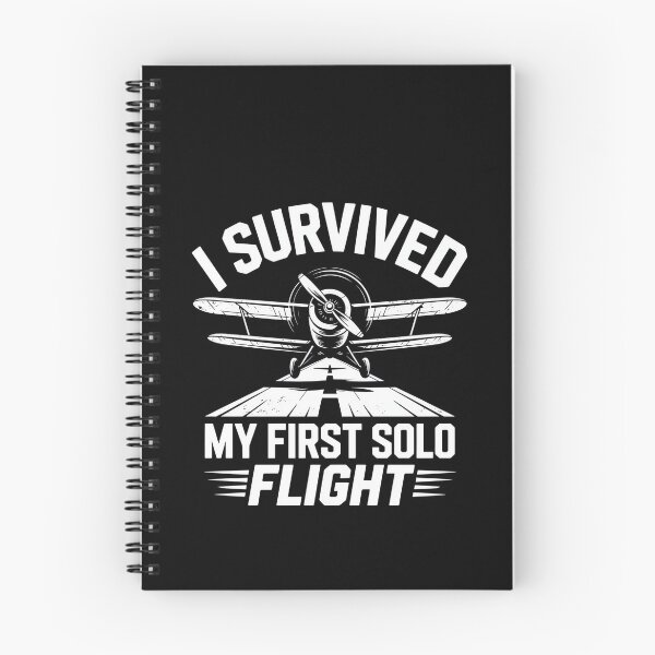 Item preview, I Survived My First Solo Flight Aviation designed and sold by k3rstman1.