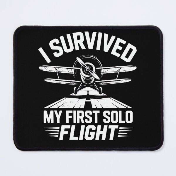 Item preview, I Survived My First Solo Flight Aviation designed and sold by k3rstman1.