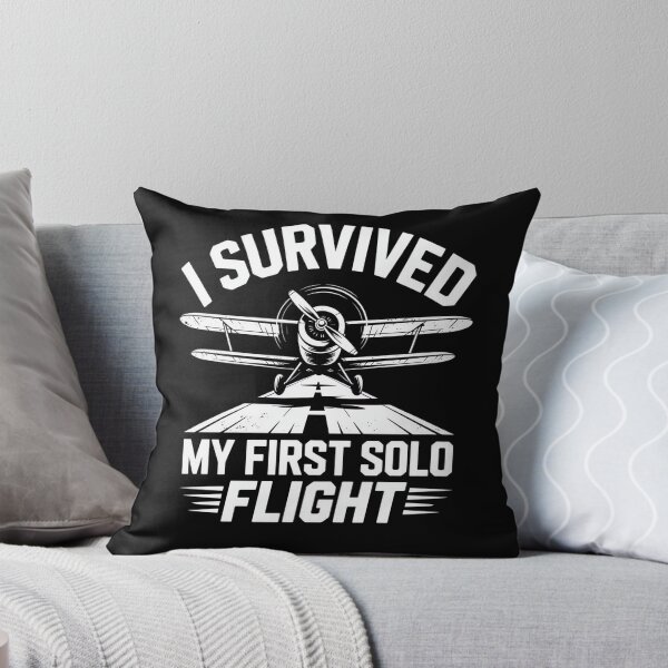 Item preview, I Survived My First Solo Flight Aviation designed and sold by k3rstman1.