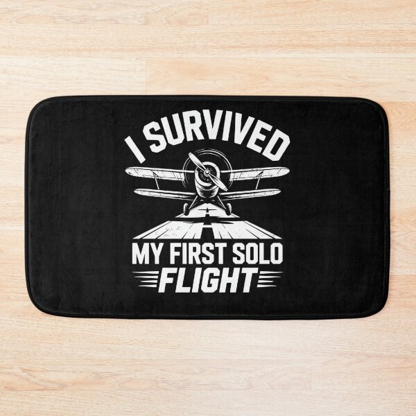 Item preview, I Survived My First Solo Flight Aviation designed and sold by k3rstman1.