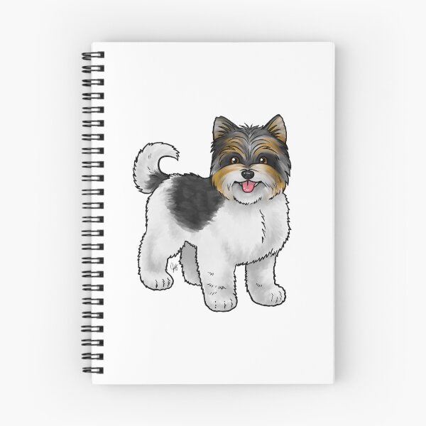 Item preview, Dog - Biewer Terrier - Puppy Cut Tricolor designed and sold by Jennifer Stolzer.