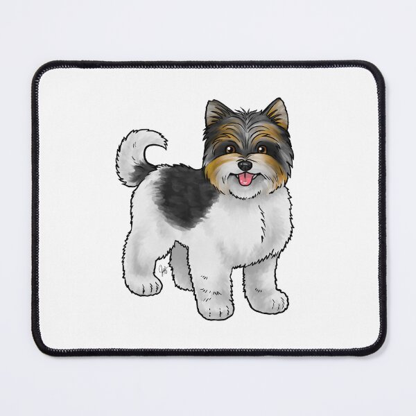 Item preview, Dog - Biewer Terrier - Puppy Cut Tricolor designed and sold by Jennifer Stolzer.