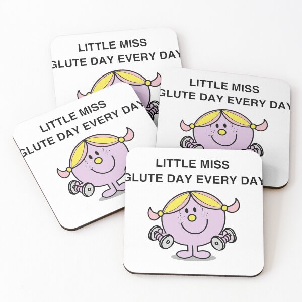Item preview, Little Miss Glute Day Every Day designed and sold by kcgfx.