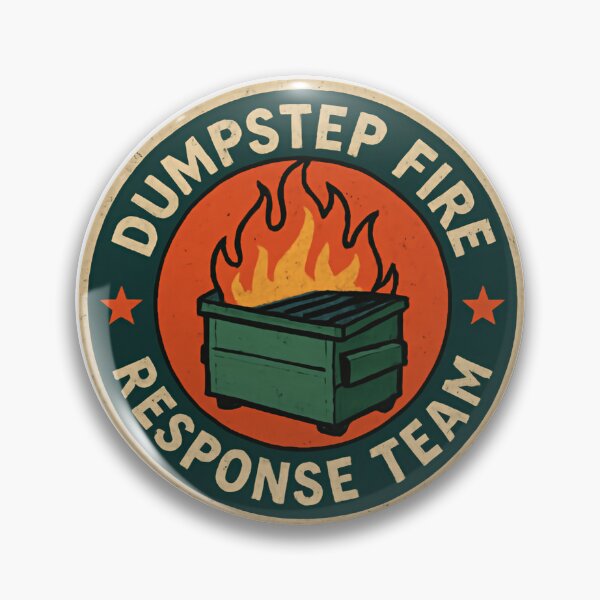 Item preview, Dumpster Fire Response Team Leader Crisis Coordinator on Duty designed and sold by HumansStuck12.