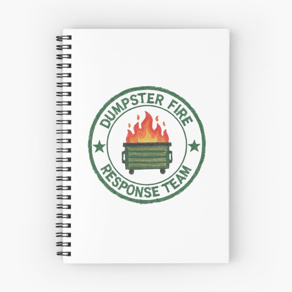 Item preview, Dumpster Fire Response Team Leader Director of Controlled Chaos designed and sold by HumansStuck12.