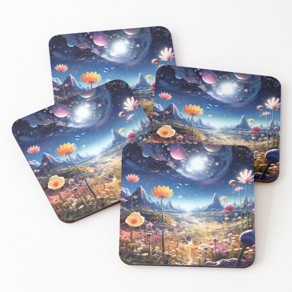 Item preview, Planetary world landscape flowers dream world designed and sold by G-M-Designs.