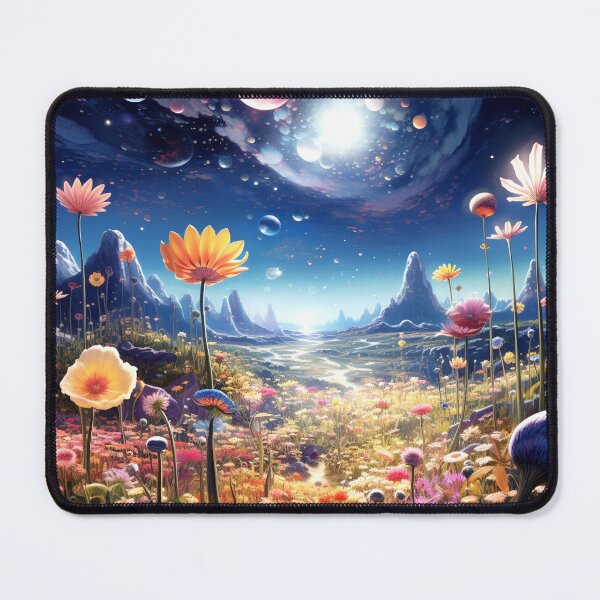 Item preview, Planetary world landscape flowers dream world designed and sold by G-M-Designs.