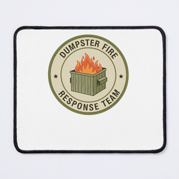 Item preview, Dumpster Fire Response Team Leader Chaos and Coffee Enthusiast designed and sold by HumansStuck12.