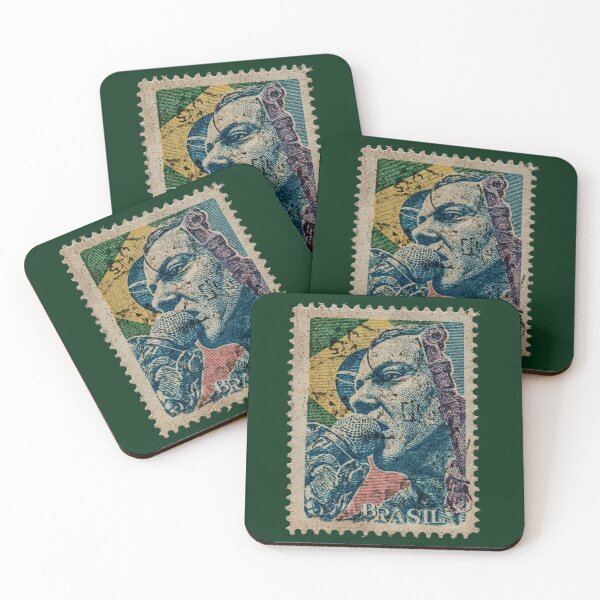 Item preview, Brasil Postal Stamp  designed and sold by Sketch-Shack.